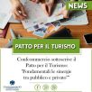 CONFCOMMERCIO SOTTOSCRIVE IL PATTO DEL TURISMO