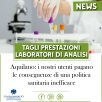 TAGLI RIMBORSI PRESTAZIONI LABORATORI DI ANALISI, AQUILANO – CONFCOMMERCIO: NON SIAMO RESPONSABILI DEI DISAGI. È NECESSARIO INDIVIDUARE SOLUZIONI PER LA TENUTA DEL SISTEMA SANITARIO”