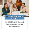 CERTIFICAZIONE PARITA’ DI GENERE, DAL 26 FEBBRAIO AL VIA AI CONTRIBUTI UNIONCAMERE